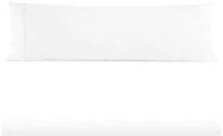Italian Luxury Body Pillow Cover - Soft 21" X 60" Microfiber Long Pillow Case W/ No Zipper - Fits 20" ﻿x 54" Pillow, Machine Washable, Gray -Amazon Shop 01 u36L9UAL. AC