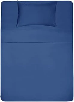 Jersey Bed Sheet Set Twin, 3 Pc Bed Sheets With Up To 10" Deep Pocket,Ultra Soft Comfortable,All Season T-Shirt Sheets Bedding,Navy Blue 12 Jersey Bed Sheet Set Twin, 3 Pc Bed Sheets With Up To 10" Deep Pocket,Ultra Soft Comfortable,All Season T-Shirt Sheets Bedding,Navy Blue -Amazon Shop 21HbW1VgZES. AC