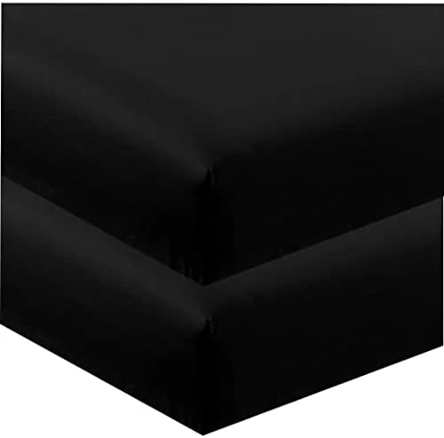 CC&DD HOME FASHION 2 Piece Fitted Sheet, Velvety Brushed Microfiber, Twin, Lavender 8 CC&DD HOME FASHION 2 Piece Fitted Sheet, Velvety Brushed Microfiber, Twin, Lavender - Image 8