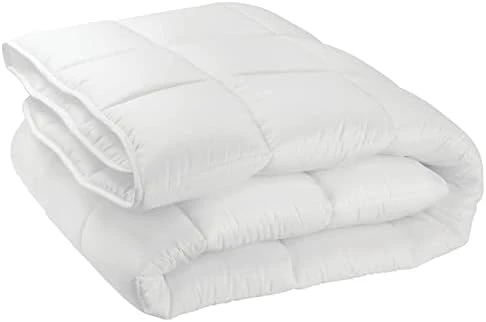 MDesign Twin All-Season Down Alternative Comforter - Quilted Duvet Insert Or Stand-Alone Comforter - Plush Microfiber Fill, Box Stitched - Machine Washable - Gray 10 MDesign Twin All-Season Down Alternative Comforter - Quilted Duvet Insert Or Stand-Alone Comforter - Plush Microfiber Fill, Box Stitched - Machine Washable - Gray - Image 10