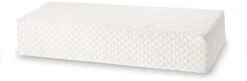 TOPPURE Cube Memory Foam Pillow Pro-Long For Side Sleepers, Snorers (24"/12"/5"), Soft But Supportive Cervical Pillow For Neck And Shoulder Pain Relief Sleeping, Rectangle Neck Pillow,White -Amazon Shop 21wrnmLslnL. AC