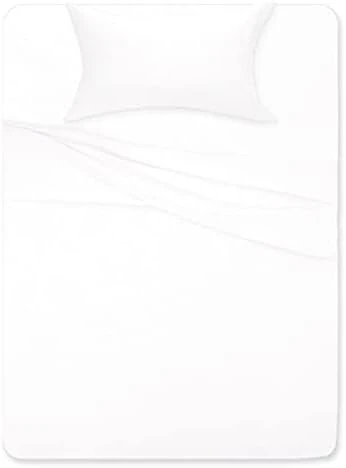 Jersey Bed Sheet Set Twin, 3 Pc Bed Sheets With Up To 10" Deep Pocket,Ultra Soft Comfortable,All Season T-Shirt Sheets Bedding,Navy Blue 8 Jersey Bed Sheet Set Twin, 3 Pc Bed Sheets With Up To 10" Deep Pocket,Ultra Soft Comfortable,All Season T-Shirt Sheets Bedding,Navy Blue - Image 8