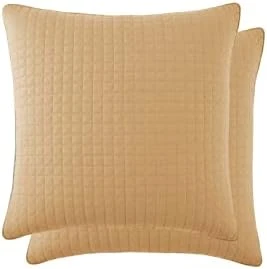 Southshore Fine Linens - VILANO Springs - Pair Of Quilted Pillow Sham Covers (No Inserts), 20" X 26", Bright White 14 Southshore Fine Linens - VILANO Springs - Pair Of Quilted Pillow Sham Covers (No Inserts), 20" X 26", Bright White - Image 14