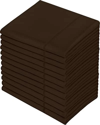 Queen Pillowcases - 12 Pack - Bulk Pillowcase Set - Envelope Closure - Soft Brushed Microfiber Fabric - Shrinkage And Fade Resistant Pillow Covers 20 X 30 Inches (Queen, White) 7 Queen Pillowcases - 12 Pack - Bulk Pillowcase Set - Envelope Closure - Soft Brushed Microfiber Fabric - Shrinkage And Fade Resistant Pillow Covers 20 X 30 Inches (Queen, White) - Image 7