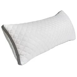 DCSTA Body Pillows For Adults Side Sleeper, Pregnancy Pillows For Sleeping, Maternity Pillow For Pregnant Women, Long Big Full Pillows For Bed, High Loft Quilted Body Pillow (21 X 54, White)