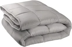 MDesign Twin All-Season Down Alternative Comforter - Quilted Duvet Insert Or Stand-Alone Comforter - Plush Microfiber Fill, Box Stitched - Machine Washable - Gray 23 MDesign Twin All-Season Down Alternative Comforter - Quilted Duvet Insert Or Stand-Alone Comforter - Plush Microfiber Fill, Box Stitched - Machine Washable - Gray -Amazon Shop 314iUofw7BL. AC 1