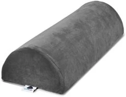 AllSett Health Large Half Moon Bolster Pillow For Legs, Knees, Lower Back And Head, Lumbar Support Pillow For Bed, Sleeping | Semi Roll For Ankle And Foot Comfort - Machine Washable Cover, Grey 14 AllSett Health Large Half Moon Bolster Pillow For Legs, Knees, Lower Back And Head, Lumbar Support Pillow For Bed, Sleeping | Semi Roll For Ankle And Foot Comfort - Machine Washable Cover, Grey -Amazon Shop 317Iv0R98PL. AC