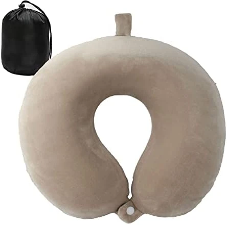 DUANY STORE Neck Pillow For Traveling, Upgraded Travel Neck Pillow For Airplane 100% Pure Memory Foam Travel Pillow For Flight Headrest Sleep, Portable Plane Accessories (Pink) 13 DUANY STORE Neck Pillow For Traveling, Upgraded Travel Neck Pillow For Airplane 100% Pure Memory Foam Travel Pillow For Flight Headrest Sleep, Portable Plane Accessories (Pink) - Image 13