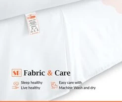 18 Inch Drop Queen Size Taupe Solid Bed Skirt Split Corner Pleated Style Easy Fit Fade & Wrinkle Resistant-Cotton Micorfiber Made -Amazon Shop 318EkHaJpiL