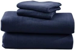 Warm And Cozy Microfleece Sheet Set, Ivory, Twin -Amazon Shop 318JjsU25xL. AC 1