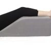 Healthex Leg Elevation Pillow With Memory Foam Top - Elevated Leg Rest Pillow For Circulation, Swelling, Kneef - Wedge Pillow For Legs, Sleeping, Reading, Relaxing - Removable Washable Cover (8 Inch)