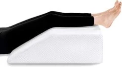 Leg Elevation Pillow With Removable Cover 10 Inch Memory Foam Leg Rest Pillow For Sleeping, Blood Circulation Wedge Pillows Relieve Leg, Knee, Hip And Lower Back Pain (Grey) 15 Leg Elevation Pillow With Removable Cover 10 Inch Memory Foam Leg Rest Pillow For Sleeping, Blood Circulation Wedge Pillows Relieve Leg, Knee, Hip And Lower Back Pain (Grey) -Amazon Shop 318hjXuZ3vL. AC 1