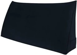 WOWMAX Triangular Wedge And Body Positioners Reading Pillow Large Bolster Headboard Backrest Support Cushion For Day Bed Bunk Bed With Removable Cover Twin Velvet Gray -Amazon Shop 31Ak00im2L. AC
