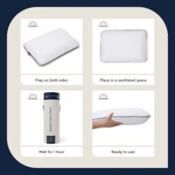 English Home Memory Foam Pillows, Bed Pillow For Sleeping, Ergonomic Pillow, Cervical Pillow For Neck Pain Relief, Orthopedic Pillows, Side Sleeper Pillow, Medium Firm Memory Foam Pillow, 24" L 16" W 9 English Home Memory Foam Pillows, Bed Pillow For Sleeping, Ergonomic Pillow, Cervical Pillow For Neck Pain Relief, Orthopedic Pillows, Side Sleeper Pillow, Medium Firm Memory Foam Pillow, 24" L 16" W -Amazon Shop 31BHOID8S3L