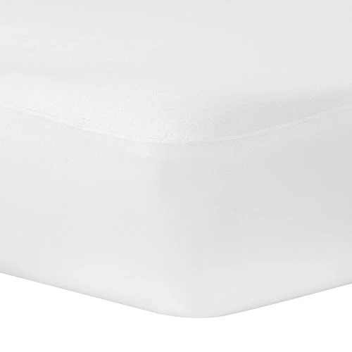 AllerZip Smooth Allergy, Dust Mite & Bed Bug Proof 6-Sided Waterproof Mattress Encasement Or Box Spring Encasement, Queen 13-inch, White, Full 4 AllerZip Smooth Allergy, Dust Mite & Bed Bug Proof 6-Sided Waterproof Mattress Encasement Or Box Spring Encasement, Queen 13-inch, White, Full - Image 4