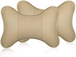 DS. DISTINCTIVE STYLE Car Neck Pillow 2 Pieces PU Leather Travel Pillow For Head Rest Neck Support For Car Seat - Black 15 DS. DISTINCTIVE STYLE Car Neck Pillow 2 Pieces PU Leather Travel Pillow For Head Rest Neck Support For Car Seat - Black -Amazon Shop 31F4cwjVAFL. AC