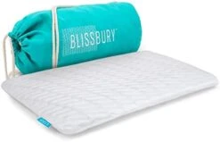 Stomach Sleeping Pillow | Thin 2.6-Inch Memory Foam Pillow For Stomach And Back Sleepers | Gel-Infused Foam For Neck And Back Support | Washable Bamboo Cloth Cover For Soft, Cooling Sleep -Amazon Shop 31FBqF5aTeL. AC