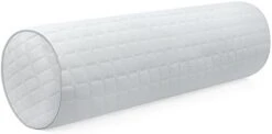 Kingnex Bolster Roll Pillow For Sleeping On Back Or Side Under Knee To Relief Lower Back Pain Between Legs For Side Sleepers Cylinder Pillow With Removable Cooling Cover 24x8 -Amazon Shop 31N37xwLiRL. AC
