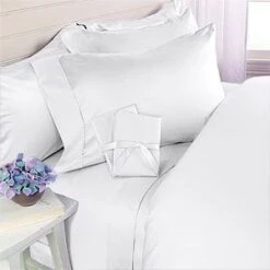 1500 Thread Count - Wrinkle Resistant - Egyptian Quality 2pc Duvet Cover Set, Solid, Twin/Twin XL, White