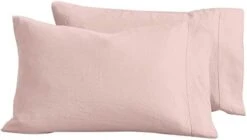 Linen Pillow Covers Set Of 2, Pure Natural French Linen Pillow Case, Standard, 20x30 Inches, Blush Pink -Amazon Shop 31TSlJSzeL. AC