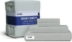 100% Cotton Sheet Set Twin XL, 3pcs Jersey Knit Sheets, Up To 16” Deep Pocket Wrinkle-Free Fitted Sheet, Jersey Pillowcase & Flat Sheet – Luxury Jersey Sheet Set (Twin XL, Pink) 25 100% Cotton Sheet Set Twin XL, 3pcs Jersey Knit Sheets, Up To 16” Deep Pocket Wrinkle-Free Fitted Sheet, Jersey Pillowcase & Flat Sheet – Luxury Jersey Sheet Set (Twin XL, Pink) -Amazon Shop 31W6h7EYOHL. AC 1