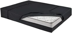 Waterproof Canvas Mattress Storage Bag For Moving And Storage – Reusable Heavy Duty Mattress Bag With Zipper And Lifting & Moving Straps(Black, Queen) -Amazon Shop 31YkVnEmabS. AC 1
