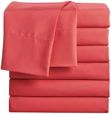 Queen Flat Sheets Only, Pack Of 6, Soft Microfiber Bedding Sheets For Home, Salons, Hotels, Bulk Flat Sheets Only Queen Size (White) 15 Queen Flat Sheets Only, Pack Of 6, Soft Microfiber Bedding Sheets For Home, Salons, Hotels, Bulk Flat Sheets Only Queen Size (White) - Image 15