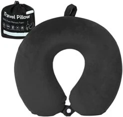 Travel Pillow,Neck Pillow For Traveling U Shaped Memory Foam Black Portable Headrest Sleep Airplane Travel Neck Pillow For Flight, Car & Home,Office 23 Travel Pillow,Neck Pillow For Traveling U Shaped Memory Foam Black Portable Headrest Sleep Airplane Travel Neck Pillow For Flight, Car & Home,Office -Amazon Shop 31cq1tc2c9L. AC