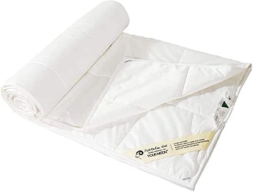 Luxurious Lightweight Wool Comforter Queen Size, Lightweight Summer Comforter/Duvet Insert, 100% Natural Australian Wool Filled Comforter, Noiseless Cotton Cover 8 Luxurious Lightweight Wool Comforter Queen Size, Lightweight Summer Comforter/Duvet Insert, 100% Natural Australian Wool Filled Comforter, Noiseless Cotton Cover - Image 8