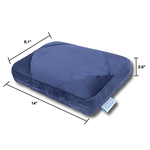 Comfyt Travel Pillow, Camping Pillow, Tablet Stand, Small Pillow Backpack Pillow Memory Foam Pillow Car Seat Cushion Lumbar Back Pillow, Tablet Holder Pillow Flight Pillow Kids Toddler Pillow 3 Comfyt Travel Pillow, Camping Pillow, Tablet Stand, Small Pillow Backpack Pillow Memory Foam Pillow Car Seat Cushion Lumbar Back Pillow, Tablet Holder Pillow Flight Pillow Kids Toddler Pillow - Image 3