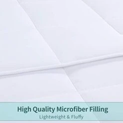 Oversized King Comforter 120x120 Lightweight Down Alternative Comforter For All Season,White Quilted Duvet Insert With 8 Corner Tabs Microfiber Comforter (White, Oversized King120 X120) -Amazon Shop 31eBlXQANBL