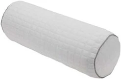 Kingnex Bolster Roll Pillow For Sleeping On Back Or Side Under Knee To Relief Lower Back Pain Between Legs For Side Sleepers Cylinder Pillow With Removable Cooling Cover 24x8 -Amazon Shop 31favmTc25L. AC