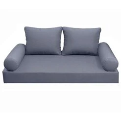 PROLINEMAX |Cover ONLY| Outdoor Style 1 Twin Knife Edge Daybed Mattress Bolster Pillow Fitted Sheet AD001