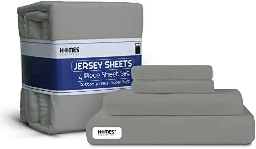 100% Cotton Sheet Set Twin XL, 3pcs Jersey Knit Sheets, Up To 16” Deep Pocket Wrinkle-Free Fitted Sheet, Jersey Pillowcase & Flat Sheet – Luxury Jersey Sheet Set (Twin XL, Pink) 9 100% Cotton Sheet Set Twin XL, 3pcs Jersey Knit Sheets, Up To 16” Deep Pocket Wrinkle-Free Fitted Sheet, Jersey Pillowcase & Flat Sheet – Luxury Jersey Sheet Set (Twin XL, Pink) - Image 9