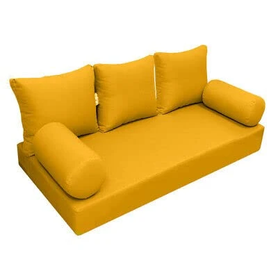 GENERIC 1 Pcs Knife Edge Daybed Mattress Bolster Fitted Sheet Cover Only S.3 Twin-XL AD108 1 GENERIC 1 Pcs Knife Edge Daybed Mattress Bolster Fitted Sheet Cover Only S.3 Twin-XL AD108