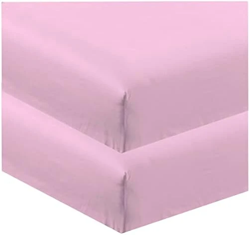 CC&DD HOME FASHION 2 Piece Fitted Sheet, Velvety Brushed Microfiber, Twin, Lavender 10 CC&DD HOME FASHION 2 Piece Fitted Sheet, Velvety Brushed Microfiber, Twin, Lavender - Image 10