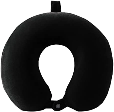 Travel Pillow Memory Foam Neck Pillow,Comfortable And Breathable U Shaped Head Neck Support Airplane Pillow For Traveling, Car, Home, Office (Black Panda) 6 Travel Pillow Memory Foam Neck Pillow,Comfortable And Breathable U Shaped Head Neck Support Airplane Pillow For Traveling, Car, Home, Office (Black Panda) - Image 6