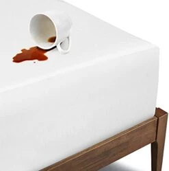 Ioweaves Organic Waterproof Mattress Protector – GOTS Certified Organic Cotton King Mattress Cover With Breathable Piqué Weave Top Layer – 20 Inch Deep Pocket, White 26 Ioweaves Organic Waterproof Mattress Protector – GOTS Certified Organic Cotton King Mattress Cover With Breathable Piqué Weave Top Layer – 20 Inch Deep Pocket, White -Amazon Shop 31kac9eOEmL. AC 2