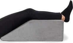 Leg Elevation Wedge Pillow - With Full Memory Foam Top, High-Density Leg Rest Elevating Foam Wedge - Relieves And Recovers Foot And Ankle Injury, Leg Pain, Hip, Knee Pain, Improves Blood Circulation -Amazon Shop 31lMsQ3Lt6L. AC