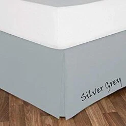 12" Drop Length Hotel Quality 600TC 1PC Pleated Bed Skirt 100% Egyptian Cotton 600 Thread Count (Queen, Taupe Solid) -Amazon Shop 31lYJgBoRaL. AC