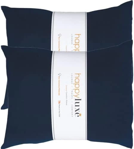 Happyluxe Travel Pillow, Airplane Pillow, Small Pillow For Sleeping, Washable Cover, 13" X 17", Made In The USA, Sage Green 10 Happyluxe Travel Pillow, Airplane Pillow, Small Pillow For Sleeping, Washable Cover, 13" X 17", Made In The USA, Sage Green - Image 10