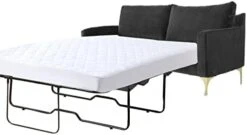 Waterproof Quilted Split Top King Mattress Protector Pad For Adjustable Bed With Upper Flex Soft Padded Topper Noiseless Fitted Matress Cover 32-34" Split From Head -Amazon Shop 31nyQsuPGuL. AC 1