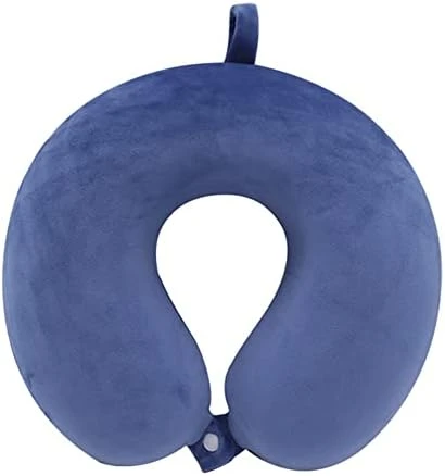 Gluck Plants Neck Pillow For Traveling,Travel Pillow Memory Foam Comfortable And Breathable U Shaped Head Neck Support Airplane Pillow(Dark Blue) … 8 Gluck Plants Neck Pillow For Traveling,Travel Pillow Memory Foam Comfortable And Breathable U Shaped Head Neck Support Airplane Pillow(Dark Blue) … - Image 8