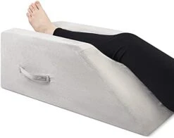 OasisSpace Leg Support And Elevation Pillow For Surgery, Swelling, Injury Or Rest - Memory Foam Leg Position Pillows For Knee, Ankle And Foot Injury Pain Relief - Improve Circulation - Washable Cover -Amazon Shop 31v2H59nqVS. AC