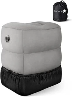 Inflatable Adjustable Three Layers Height Rest Pillow For Travel (E4) -Amazon Shop 31w l8owCdL. AC 1