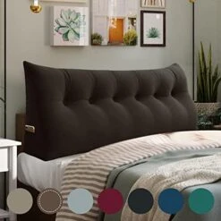 WOWMAX Large Bolster Triangular Headboard Pillow Twin Dorm Headboard Twin XL Bed Wedge Pillow For Headboard Bolster Pillow For Bed With Removable Cover Velvet Light Gray 26 WOWMAX Large Bolster Triangular Headboard Pillow Twin Dorm Headboard Twin XL Bed Wedge Pillow For Headboard Bolster Pillow For Bed With Removable Cover Velvet Light Gray -Amazon Shop 41 3vVs7GPL. AC