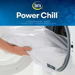 ERTA Power Chill Soft Comfort Stain Resistant & Waterproof Mattress Cover Protector With 15" Deep Pocket, Queen, White 18 ERTA Power Chill Soft Comfort Stain Resistant & Waterproof Mattress Cover Protector With 15" Deep Pocket, Queen, White -Amazon Shop 410I64yayyL