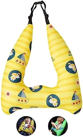 BSROLUNA Travel Pillow Car Sleeping Long Journeys Pillows For The Back Seat Adults And Children On Head Support And Body Support U-Shaped Pillows (Yellow Dog) 11 BSROLUNA Travel Pillow Car Sleeping Long Journeys Pillows For The Back Seat Adults And Children On Head Support And Body Support U-Shaped Pillows (Yellow Dog) - Image 11