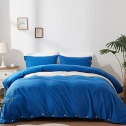 100% Washed Cotton Duvet Cover Set Breathable Soft King Light Brown Duvet Cover 3 Pieces Solid Color Bedding Set With Buttons Closure Comforter Cover Set (1 Duvet Cover +2 Shams) 29 100% Washed Cotton Duvet Cover Set Breathable Soft King Light Brown Duvet Cover 3 Pieces Solid Color Bedding Set With Buttons Closure Comforter Cover Set (1 Duvet Cover +2 Shams) -Amazon Shop 411M6Gw0KhL. AC