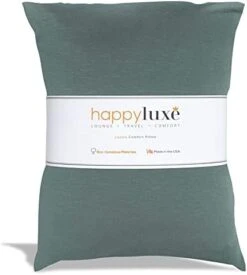 Happyluxe Travel Pillow, Airplane Pillow, Small Pillow For Sleeping, Washable Cover, 13" X 17", Made In The USA, Sage Green 24 Happyluxe Travel Pillow, Airplane Pillow, Small Pillow For Sleeping, Washable Cover, 13" X 17", Made In The USA, Sage Green -Amazon Shop 411i56YT1vL. AC